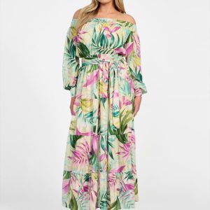 Eco Josee Printed Maxi Dress - MultipleColors
