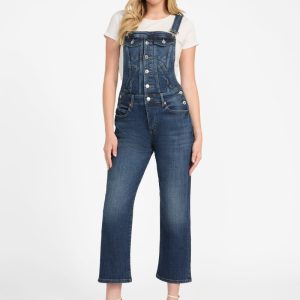 Leisure Denim Overall Jumpsuit - Blue