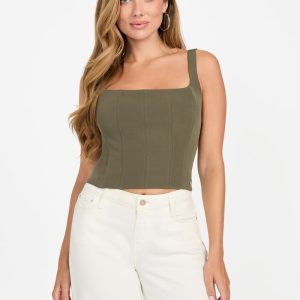 Kori Sleeveless Top - Green