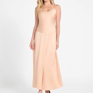 Jasmin Woven Maxi Dress - Pink