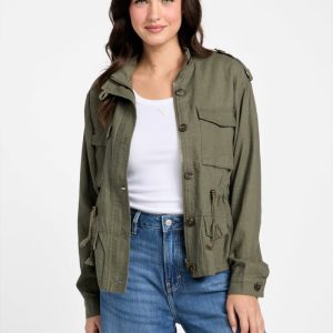 Eco Kenny Utility Jacket - Green