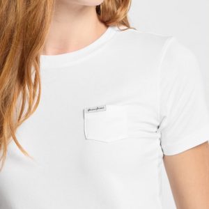 Crewneck Tee - White