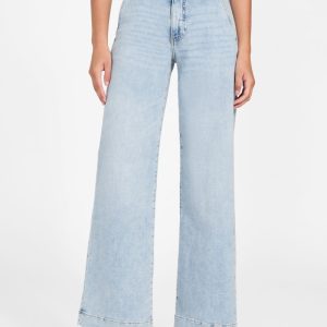 Eco Zoya Wide-Leg Jeans - Blue