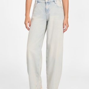 Eco Baggy Balloon Jeans - Blue