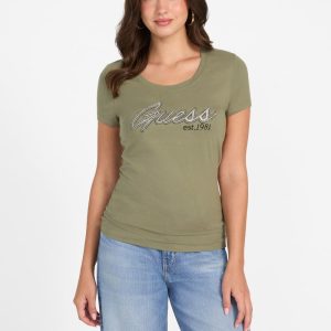 Eco Signature Hot Fix Tee - Green