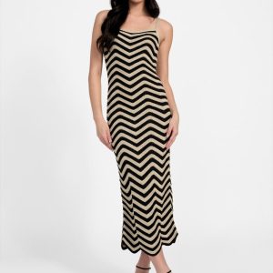 Eco Vera Chevron Dress - MultipleColors