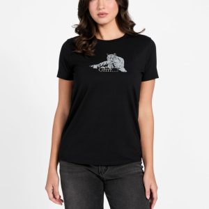 Eco Grrrr Easy Tee - Black