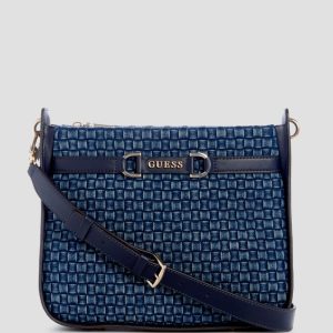 Majka Denim Hobo Bag - Blue