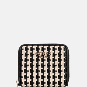 Mirema Small Zip-Around Wallet - Black