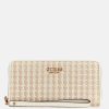 Mirema Large Zip-Around Wallet - White