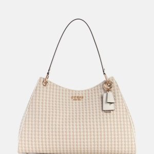 Mirema Woven Girlfriend Carryall - White