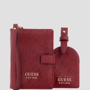 Wilder Passport Case and Luggage Tag Box Set - Blue