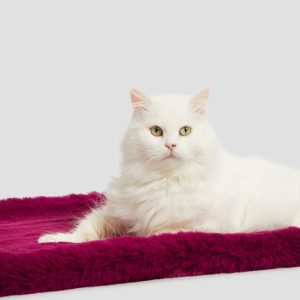 Faux-Fur Pet Carpet - Purple
