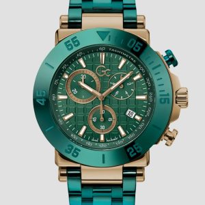 Green Chronograph Watch - Green