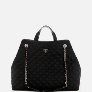 Giully Large Tote Bag - Black