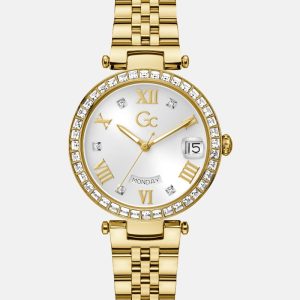 Gc Gold-Tone Analog Watch - Gold