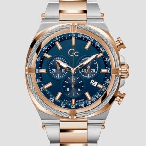 Gc Two-Tone Chronograph Watch - MultipleColors