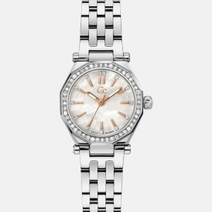 Gc Silver-Tone Analog Watch - MultipleColors