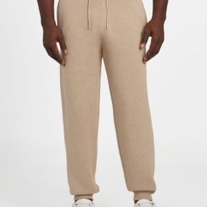 Yaki Terry Cuff Jogger Pants - Beige