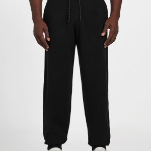 Yaki Terry Cuff Jogger Pants - Black