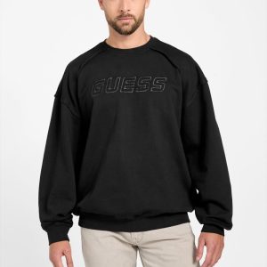 Eco Lasi Crewneck Pullover - Black