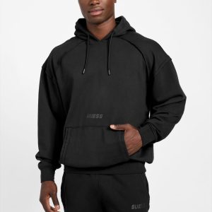 Eco Lasi Hoodie Sweatshirt - Black