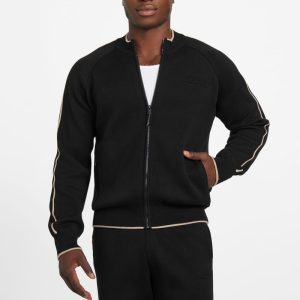 Yaki Full-Zip Sweatshirt - Black