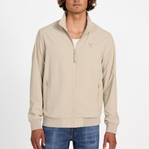 Woven Amos Jacket - Beige