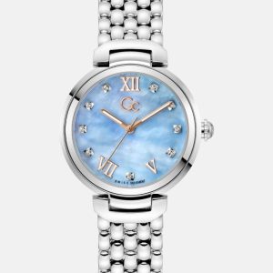 Gc Silver-Tone Analog Watch - Silver