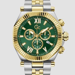 Gc Two-Tone Chronograph Watch - MultipleColors