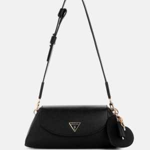 Bolena Faux-Leather Shoulder Bag - Black